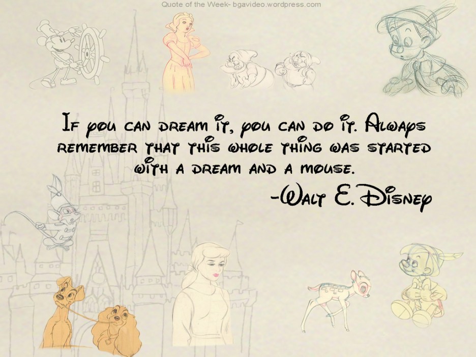 25 Famous Inspirational Walt Disney Quotes 