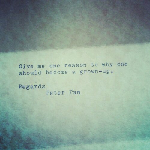 peter pan quotes