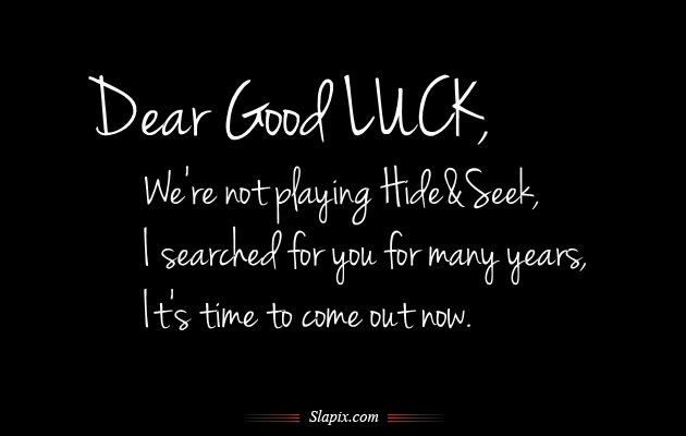good luck sayings