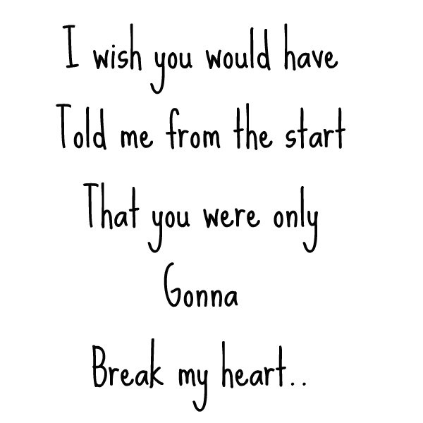 broken heart quote