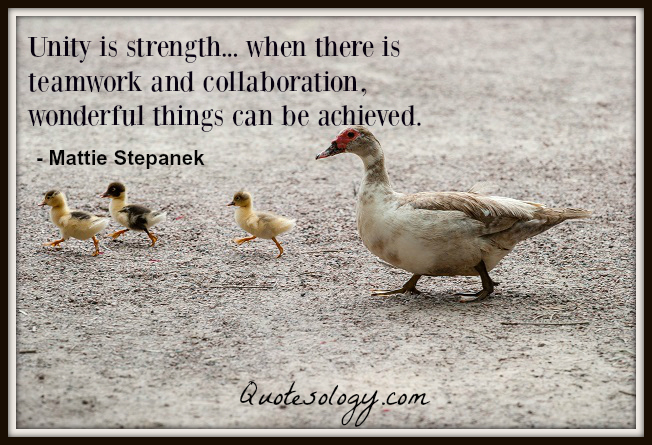 √ Inspirational Quotes For Work Teamwork