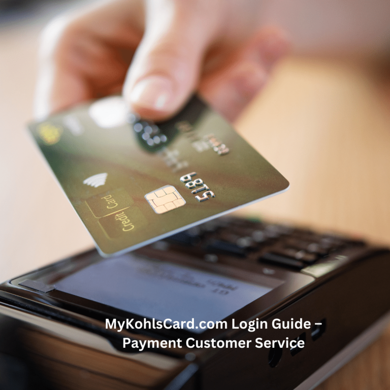 MyKohlsCard.com Login Guide – Payment Customer Service